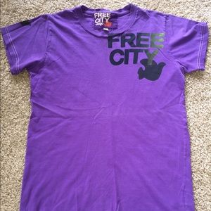 Ron Herman Free City Shirt (purple)